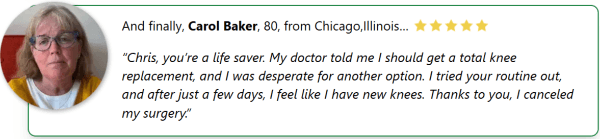 Ageless Knees Customer Reviews