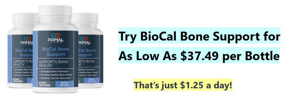 Biocal Bone Support Price