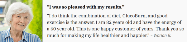 GlucoBurn Customer Reviews