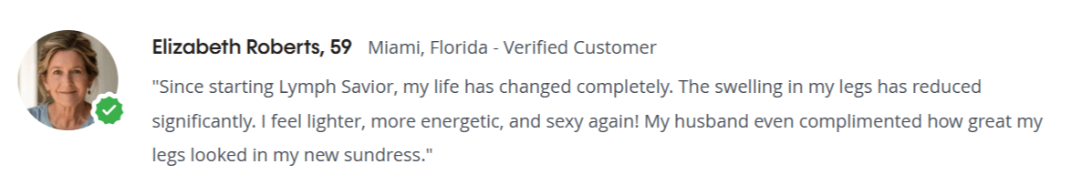 Lymph Savior Customer Reviews